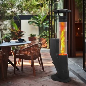 Resim Grill Cup Pelet Sobası 120 cm 