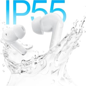 Resim Braventa Collection Baseus Bass Bp1 Pro Anc Kablosuz Kulaklık 6 Mikrofon IP55 55 Saat Beyaz 