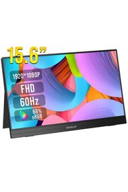 Resim ZEUSLAP AP156 15.6'' 1920X1080 60Hz Fhd Ads-Ips Panel Type-C, Ultra Ince Taşınabilir Monitör (ZL-AP1 