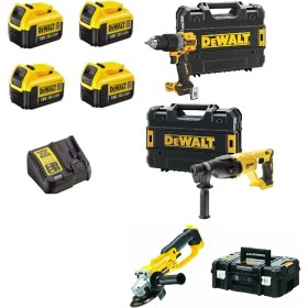 Resim Dewalt DCH133NT DCG412NT DCD805NT 4x4 Amper Akü 1 Adet Dolum Cihazı 