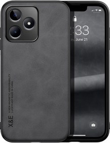 Resim Cbtx Realme Uyumlu C53 Cilt İçin Manyetik Deri Geri Telefon Kılıfı 
