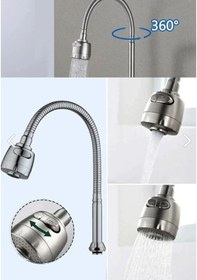 Resim Oynar Başlıklı Tasarruflu Spiral Musluk Başlığı 2 Fonksiyonlu Kub 