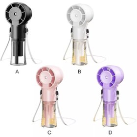 Resim Subzero HD11 Ofis için Masaüstü USB Şarjlı | Su Hazneli Serinletici & 3 Kademeli Güçlü Rüzgar 