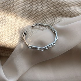 Resim Kadınlar İçin Paslanmaz Çelik Elmas Desenli Bileklik - Açılır Halka Kapatma, Minimalist Günlük ve Resmi Takı Hediyesi Sevgililer Günü, Doğum Günleri, Yıldönümleri için - Dayanıklı Günlük & Özel Durum Zincirli Bilezik, Öğrenciler için Şık Bilek Aksesuarı, Zarif Tasarım, Trendy Metal İşçiliği, Moda Bileklik, Öğrenci Aksesuarı 
