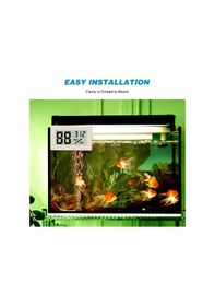 Resim Ximistore9 Su Akvaryum Termometresi -50 C 110 C Hassas Lcd Ekranlı Ntc Problu 