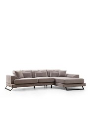 Resim Vivense FRİDO KÖŞE KOLTUK AÇIK GRİ, SAĞ KÖŞE 