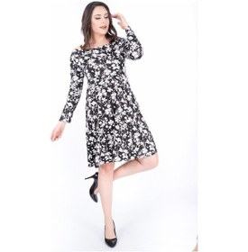Resim Myline Uzun Kol Penye Elbise (536942432) 