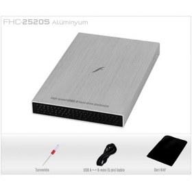 Resim Frisby FHC-2520s 2.5" SATA USB 2.0 Harici Kutu 