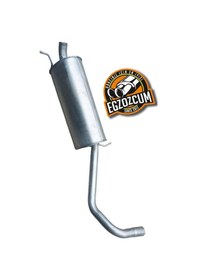 Resim Volkswagen Polo Uyumlu Arka Susturucu Egzoz Eksoz 01-2006 