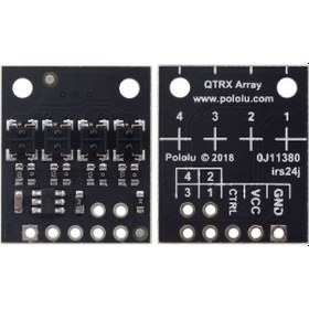 Resim Qtrx-Hd-04A 4'Lü Çizgi Algılama Sensörü (Sık Sensör Dizilimli) 