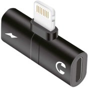 Resim Kensa Iphone Lightning Kulaklık Ve Şarj Çoğaltıcı Dönüştürücü Adaptör 