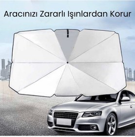 Resim Fiat Fiorino, Citroen Berlingo, Renault Kangoo, Ford Courier, Vw Caddy Uyumlu Oto Şemsiye 