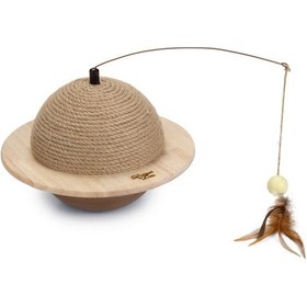 Resim Beeztees Dbl Kedi Tırmalama Ve Oyuncağı, 29,5x29,5x20cm 