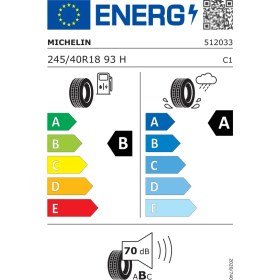 Resim Michelin 245/40R18 93H Primacy 4 Ao Oto Yaz Lastiği (Üretim Yılı : 2025) 
