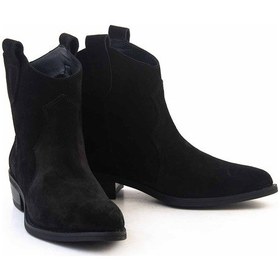 Resim Kemal Tanca Kadın Bot 122601 Siyah Suet 