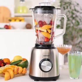 Resim İnox 1.5 Lt Cam Hazneli Smoothie Blender 
