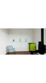 Resim RYOBI RBCLLG2 Çapraz Lazer Metre Profesyonel Lazer Şakül 15 Metre Yeşil 