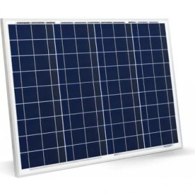 Resim 42 Watt 12V Polikristal Güneş Paneli Lexron 