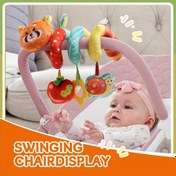 Resim 1 adet Bebek Oyuncak Bebek Arabası Asma Dekorasyonu, Rastgele Renkli Kurdeleli, 0-3 Ay Sürgülü Zil Oyuncak, Şükran Günü, Noel, Paskalya, Cadılar Bayramı Hediyeleri, Bebek Arabası Asma, puset oyuncak, bebek oyuncakları, bebek arabası oyuncak, puset oyuncağı, dönce 