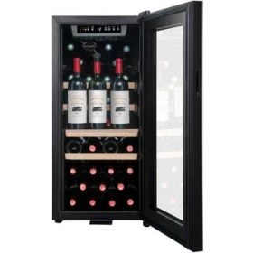 Resim La Sommeliere 38 Şişe Kapasiteli Service Solo Siyah Şarap DOLABI LS38BLACK 