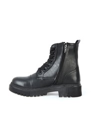 Resim M.P Mp 222-2736Zn Siyah Kadın Düz Bot 