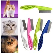 Resim 2 Adet Kedi Köpek Saplı Tüy Bit Pire Toplayıcı Toplama Temizleme Tarağı Tarak Bit Pire Temizleme 