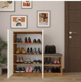 Resim Petra & Beyaz Ayakkabılık A-29 Çok Renkli 