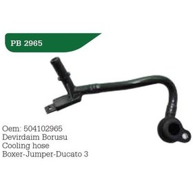 Resim WPI PB2965 DEVİRDAİM BORUSU DUCATO BOXER JUMPER 2.3 
