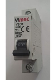 Resim Vimac 3 Amper 3000ka C3 Otomat Sigorta 