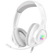 Resim Gorgeous Onıkuma X16 Gürültü Azaltma Mikrofonlu Kablolu Kulaklık Beyaz (Yurt Dışından) 