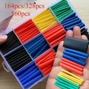 Resim 560 adet/328 adet/160 adet Isı Küçültme Kılıfı Tel Koruma Kapak | Yalıtımlı Isı Küçültme Tüp Kutu Seti Renk | Isı Küçültme Tüpü Isı Küçültme Kiti | Yalıtımlı Isı Küçültme Tüpü | Tel Yalıtım Koruyucu | Ev ve Dış Mekan için Uygun, Ev Aletleri Tel Yalıtımı Koruyucu Kapak, Tel Koruyucu Olarak Uygun, Yalıtımlı Tel, Alev Giderici ve Korozyona Dayanıklı, Sızıntılardan Tel Korur 