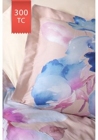 Resim Varol Royal Saten 300tc Nevresim Takımı Çift Nevresimli Family Size - Martina Çok Renkli 