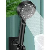 Resim Mayaglory Siyah Turbo Fan Lite El Duşu Duş Başlığı Handshower 