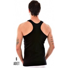 Resim Erkek Siyah 6 Adet Seher Spor Atlet 0058 001 