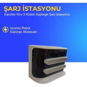 Resim Ümit Maker Karcher Rcv 3 Robot Süpürge Şarj Istasyonu 