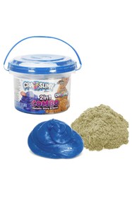 Resim Feyza Oyuncak Cra-Z-Slimy 2'si 1 Arada Metalik Slime ve Oyun Kumu Kovası | Eğitici Duyusal Çocuk Oyuncak | 890 gr 3 Yaş Üzeri 