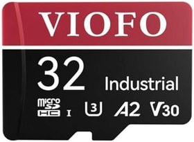 Resim Viofo High Endurance 32GB Class 10 A2 V30 100MB/s Okuma 30MB/s Yazma Micro SD Hafıza Kartı 