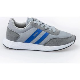 Resim Jump 26231 Gri - Royal Mavi Kadın Sneaker Günlük Spor Ayakkabı 