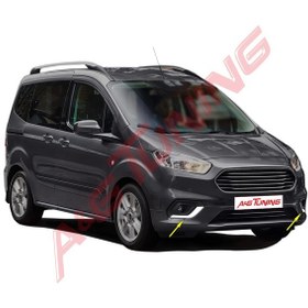 Resim Ford Yeni Tourneo Courier Sis Farı Çerçevesi 2018- Sonrası 2 Parç N11.4504 