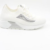 Resim Guja İthal Triko Sneakers Kadın Spor Ayakkabı GJ301 Beyaz 