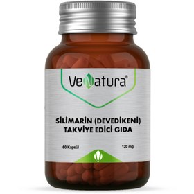 Resim VENATURA Silimarin (Devedikeni)Takviye Edici Gıda 60 Kapsül 