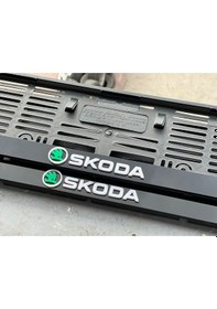 Resim Skoda Model Uyumlu Pleksi Plakalık 
