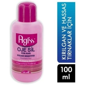 Resim Agiss Oje Sil Aseton Extra Bakım 100ml 