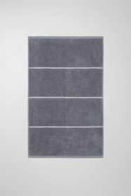 Resim Unda Vapo Bathmat - 50x75 cm Premium Ayak Havlusu - Gri 