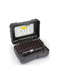 Resim Cat Da01901 32 Parça Manganez Fosfat Alaşımlı Vidalama Uç Seti 