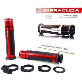 Resim Motosiklet Elcik Takımı Tapalı Kırmızı Baracuda 