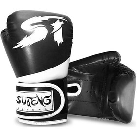 Resim Reedark Çocuk Boks Eldivenleri 3-10 Yaş - Kalın Pedli, Nefes Alabilir, Bilek Destekli Antrenman Eldiveni Siyah 