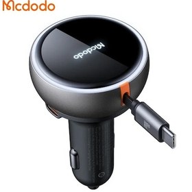 Resim Mcdodo Cc-4850 80w Geri Çekilebilir Kablolu Hızlı Araç Çakmak Şarj Cihazı 
