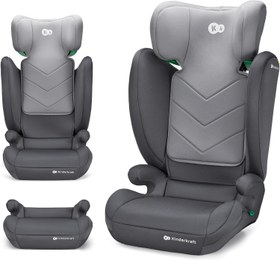 Resim I-Spark I-Size Oto Koltuğu, 100-150 cm, 3.5-12 Yaş, Yan Koruma, Hafif - Gri 