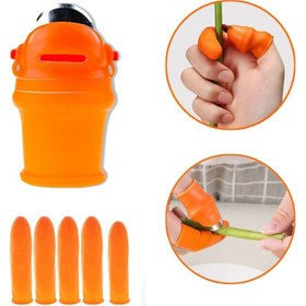 Resim Go İthalat Pratik Baş Parmak Sebze Kesme Ayıklayıcı M Set (5314) 
